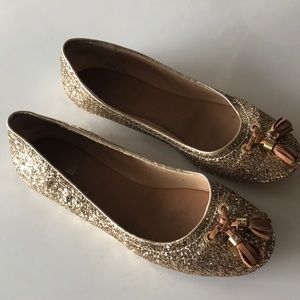 Sperry gold flats